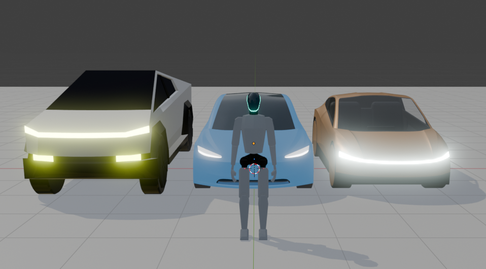 Cyber cars and robot